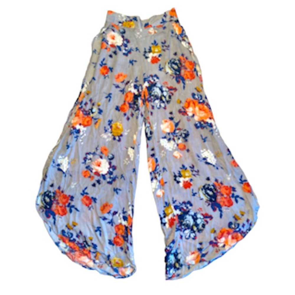 Mudd: Split side Balletcore Flowing Beach Pants